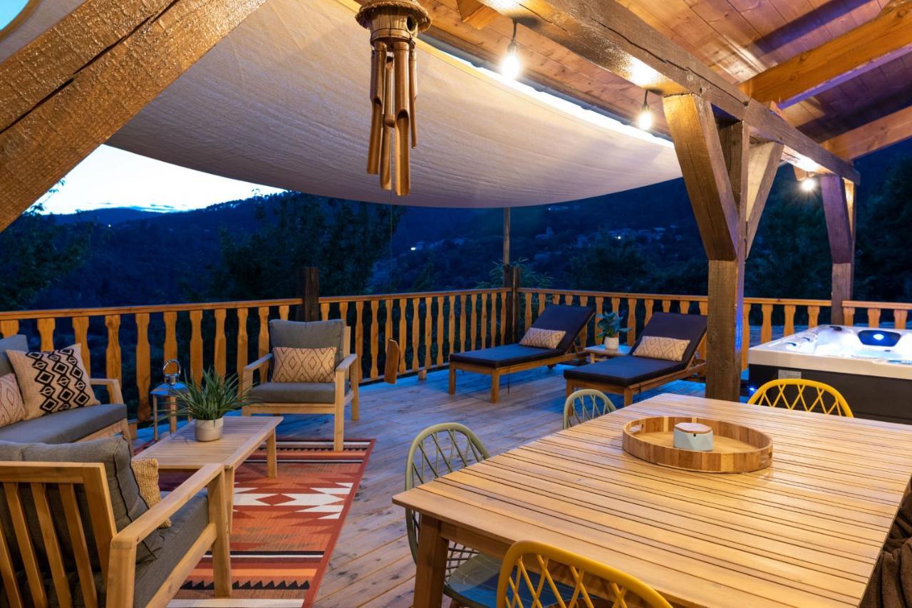 Domaine De Chalveches Hotel Spa 4* Faugeres  Exteriér fotografie